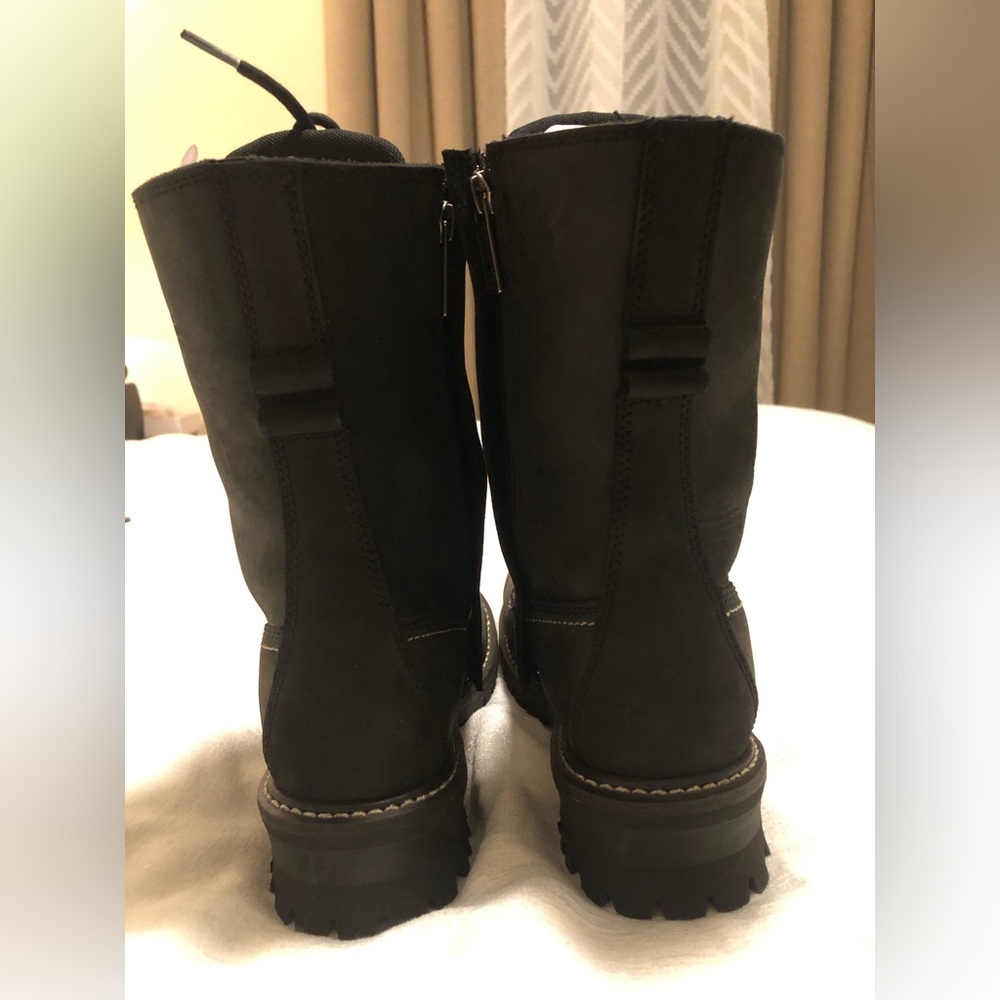 NEW Harley Davidson Bentler 8’ Full Grain Leather Women's Mid Calf Biker Boots - Picture 10 of 15